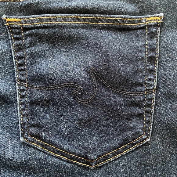 AG Adriano Goldschmied The Stevie Cuff Slim Straight Cuffed Size 31 - Picture 5 of 15